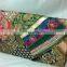 Trendy Rajasthani Zari Embroidered Traditional Indian Vintage Banjara Coin Clutch Tribal Ethnic Gypsy Clutch Handbag Pouch Bag