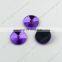 DZ-1041 round rivoli flat back ab crystal stones for jewelry