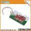China Factory Premium Souvenir Custom Metal bottle opener keyring