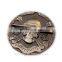 antique brass metal stamped coins