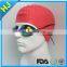 silicone swimming cap and goggles