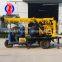 XYC-200A Tricycle Hydraulic Rotary Drilling Rig Water Borehole Drilling Machine for sale