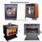 Cheap decorative craft stove wood fireplace insert glass