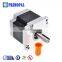 Nema 42 1.8degree 4 wire 6A 2 phase key shaft 100mm length 12N.cm holding torque square stepper motor