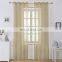 Good quality high-end polyester fabric sheer voile home window curtain