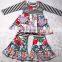 kids baby toddler kids clothing girl ruffle boutique clothing sets