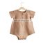Infants & Toddler Fashion  Cotton Clothes Baby  Girls Princess Linen Romper
