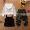 2020 summer girls camouflage sports 3-piece ins trend girl casual hoodie suit