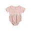 Baby Girl Doll Collar Romper Toddler Infant Summer Bodysuit Short Sleeve Jumpsuit