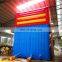 Inflatable  Racing track bounce house with double slide ,Inflatable  jumping  and double slide bouncer on  attractive place