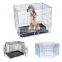 Wholesale Commercial Foldable Collapsible Large Design Cheap Stainless Steel Iron Metal Wire Pet Dog Kennel Cages House