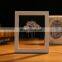 Custom New Product Decorative Wooden Photo Frame 3D Led Night Lamp Light