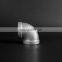 cast galvanized din bsp npt 90 degree elbows malleable iron pipe fitting China