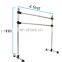 Shengxin New Products Height Adjustable Aluminum Light Weight Double Portable Ballet Barre