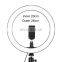 LED Fill Light with Tripod Dimmable LED Video Light for Phone 12W Ring Light