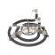 Black Small Surface Electric Heater Replacement for Hot Plate Electric Stove Burner Heating Element