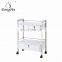 barber shop furniture moving trolleys for beauty shop