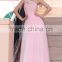 Beautiful and Elegeant One-Shoulder Bridesmaid Dresses with Flower and Beading High Quality Satin and Yarn Bridesmaid Dresses
