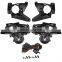 Complete Set Front Fog Lights Fog lamp Kit with Bezel Covers and Wiring For Ford for Fusion for Mondeo 2013 2014 2015 2016