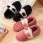 Men's cotton slippers bag with autumn and winter men's and women's home indoor home furry warmth all-inclusive with heel cotton shoes