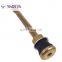 Brass material tubeless tire valve V3-20--6 and Tr572 for truck tire