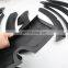 Universal carbon fiber Car Wheel Eyebrow Arch Trim Lips  Mud Flaps Splash Guard Mudguard Car Exterior Parts for tesla model y