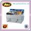 CE single tank stainless steel restaurant electric table top chips fryer