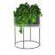 Home Decor Standing Floor Round Metal Wire Flower Plant Pot Holder Stand