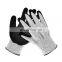 Wholesale 13G HPPE EN388 Level 5 Sandy Nitrile Coated Cut Resistant Work Gloves