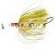Amazon Hot Sale 12g 15g 20g Tassel Sequins Anti-hanging Bottom Lure Fishing Spinner With Rubber Skirts