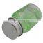 Travel kit bottle cosmetic jar 40ml with silver metal cap conditioning  shampoo halal
