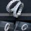 Fashion Custom Design Popular,  New fashion 925 sterling silver bling bling baguette classic diamond ring for women/