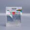 Custom Printed Square Bottom Zipper Ziplock Plastic Bag with Handle Side Gusset Flat Bottom Packaging Pouch with Clear Window