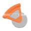 New Design Cheese Single Wheel Circle Triangle Rolling Wholesale Custom Plastic Pizza Cutter