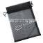 wholesale cheap drawstring organza gift bags custom with feather