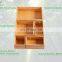 Luxury Wooden Desk Storage Box Kit, Multi-use Junk Drawer Organizer for Office,Kitchen 5 Piece Bamboo Drawer Organizer Set