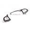 Carbon Fiber ABS Plastic Steering Wheel Decoration Frame Trim For Mercedes Benz C GLC E Class W213 W205 Car Accessories