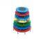 New arrival factory price indoor playground rectangular trampoline with Iron fence safety net