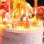 4Pcs/Pack Birthday Cake Candle Cute Hat Mini Bear Decoration Candle For Kid's Birthday Party Creative Scented Candle
