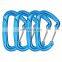 JRSGS Wholesale 4PCS Factory Lightweight Carabiner Customized Climbing Carabiner Clip Hammock Snap Hook
