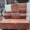 Factory sale high quality natural  sandstone China red  stone sitting stool for outdoor garden