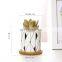 New Geometric Black and White Succulent Flower Pot Ceramic Straight Flower Pot