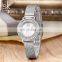 SHENGKE SK Delicate Lady Watch Stainless Steel Mesh Band Dazzling Crystal Decorated Quartz Watches Custom Logo Watch OEM  K0076L