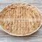 Best Seller Vintage Round Wicker Tray, Decorative Water hyacinth Serving Tray