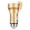 Mini Portable 17W high-quality Rescue life-saving dual usb quick car charger