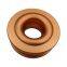 Outdoor off-road vehicle aluminum alloy winch pulley trailer rescue traction circular pulley car modified pulley 10T