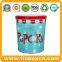 Custom 0.5/1/2/3.5/6.5 Gallon Metal Bucket Popcorn Tin with Lid