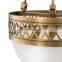 Wholesale modern brass decorative chandelier LED glass dining hanging lamps