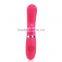 fashion hot selling clitoris dual shock rod silicone vibrators g-spot stimulation of adult sex toy adult sex toys