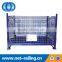 Large customized foldable wire mesh container